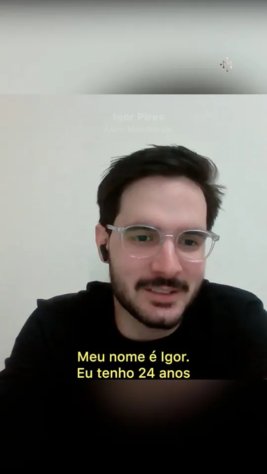 Depoimento de Igor Pires, aluno da Med-Review